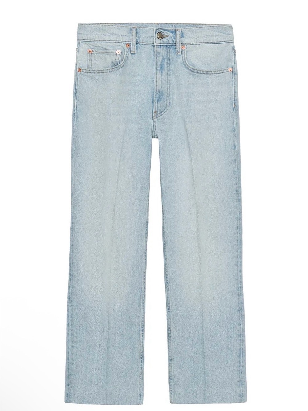 Zara Bootcut Straight-Leg Jeans